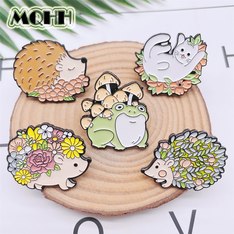 Creative Plants Flowers Animal - Flower Frog Pin reseña y precio