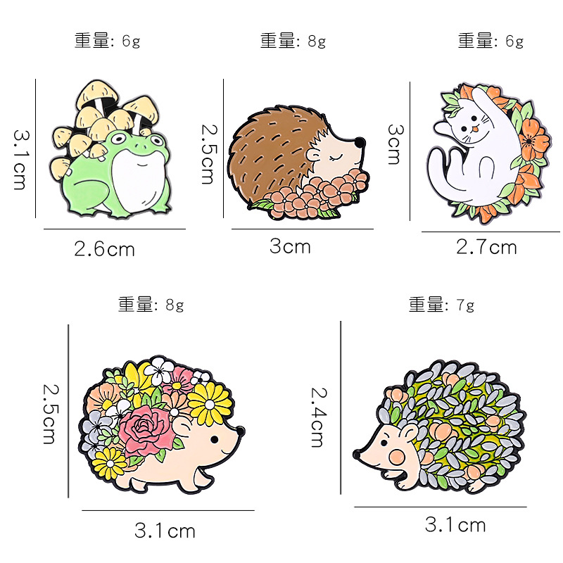 Creative Plants Flowers Animal - Flower Frog Pin reseña y precio
