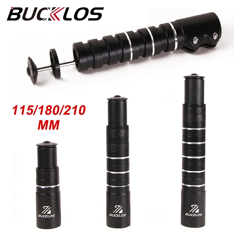 BUCKLOS Bicycle Fork Stem Rise - Stem Extender Tube reseña y precio