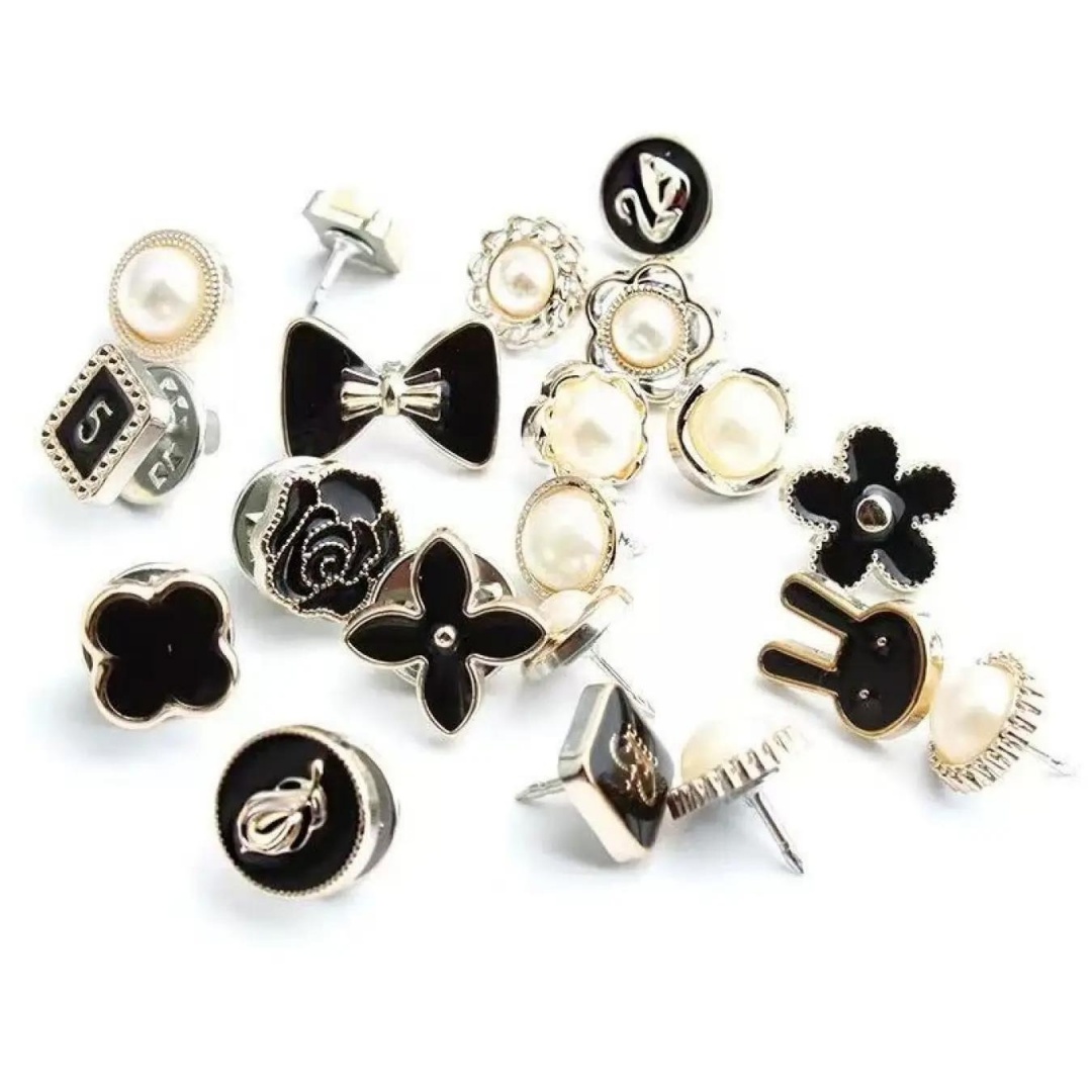10 Counts Brooch Buttons for W - Flower Frog Pin reseña y precio