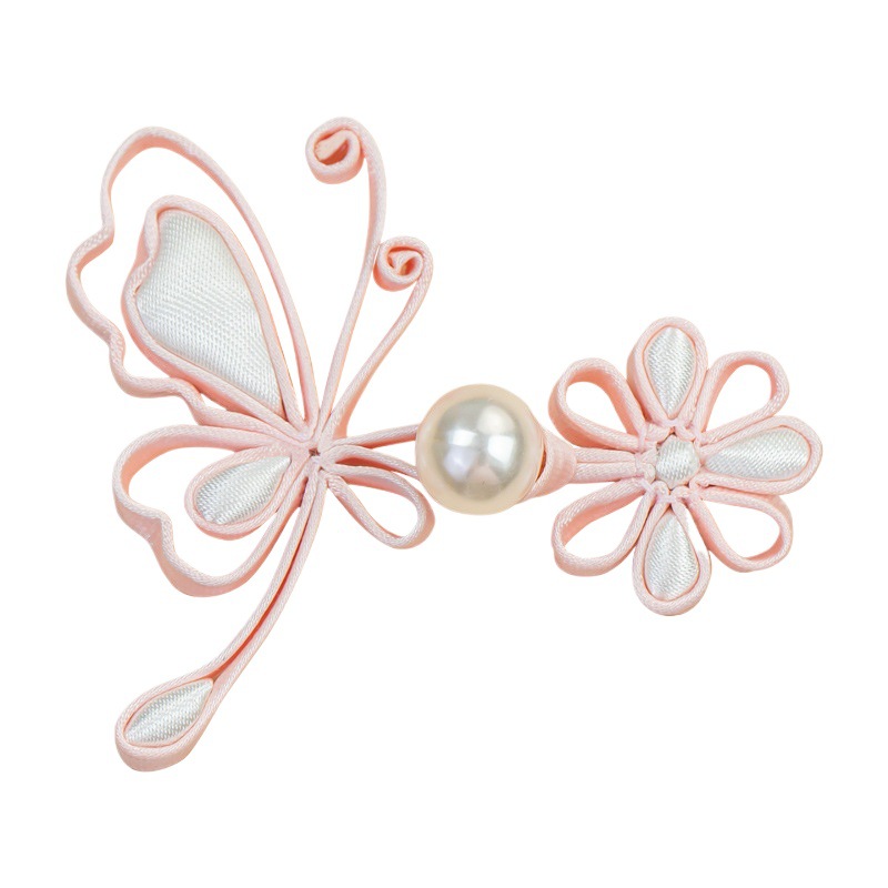 Chinese Frog Closures Butterfl - Flower Frog Pin reseña y precio