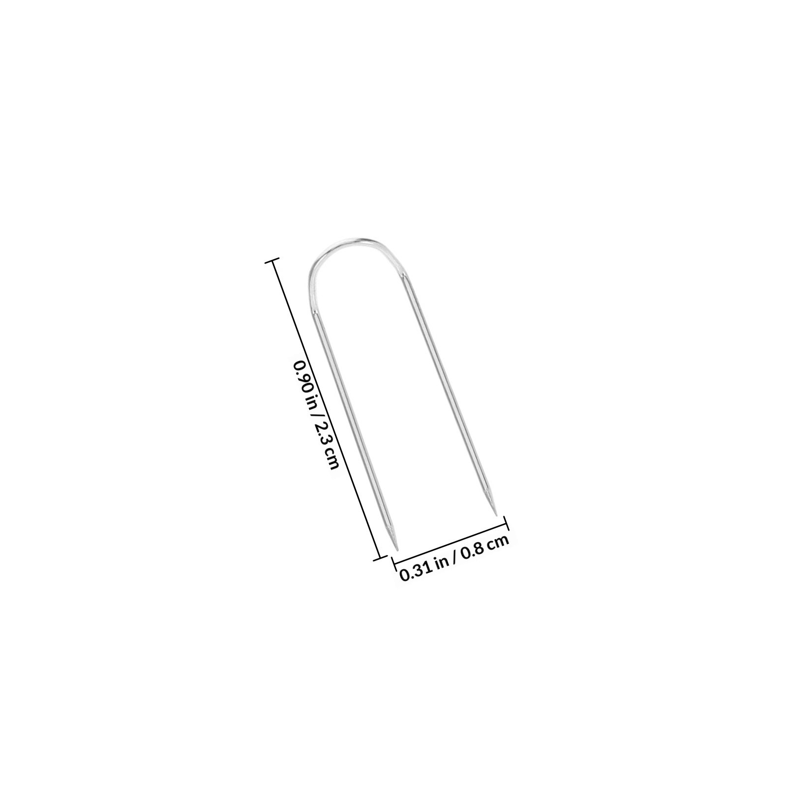 50Pcs U Shaped Pins Stainless  - Flower Frog Pin reseña y precio