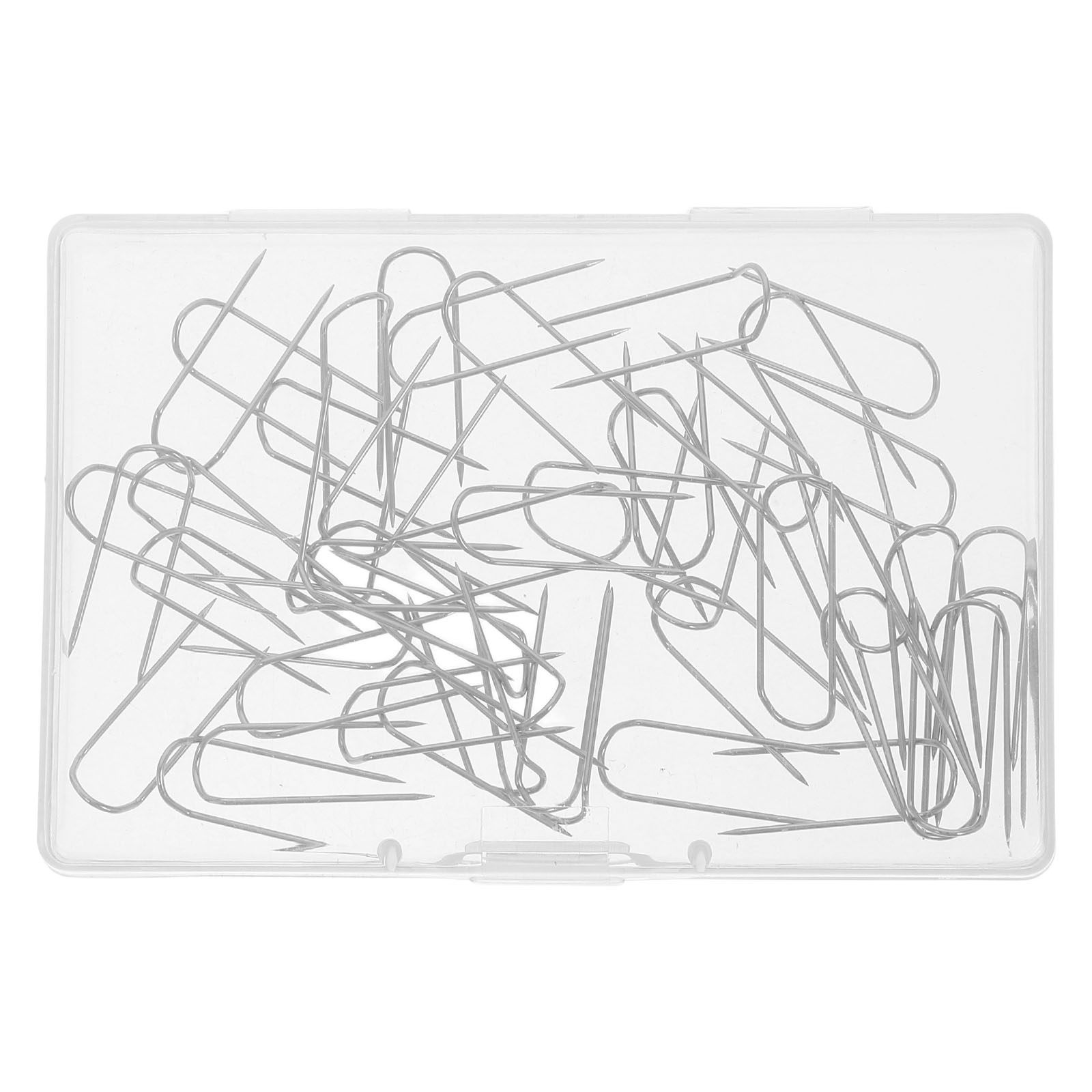 50Pcs U Shaped Pins Stainless  - Flower Frog Pin reseña y precio